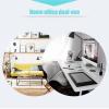 200 Pcs Cable Straps Adjustable Hooks And Loop Straps Nylon Cable Ties For Binding Wires - (Color: Black) view 3
