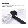 200 Pcs Cable Straps Adjustable Hooks And Loop Straps Nylon Cable Ties For Binding Wires - (Color: Black) view 4