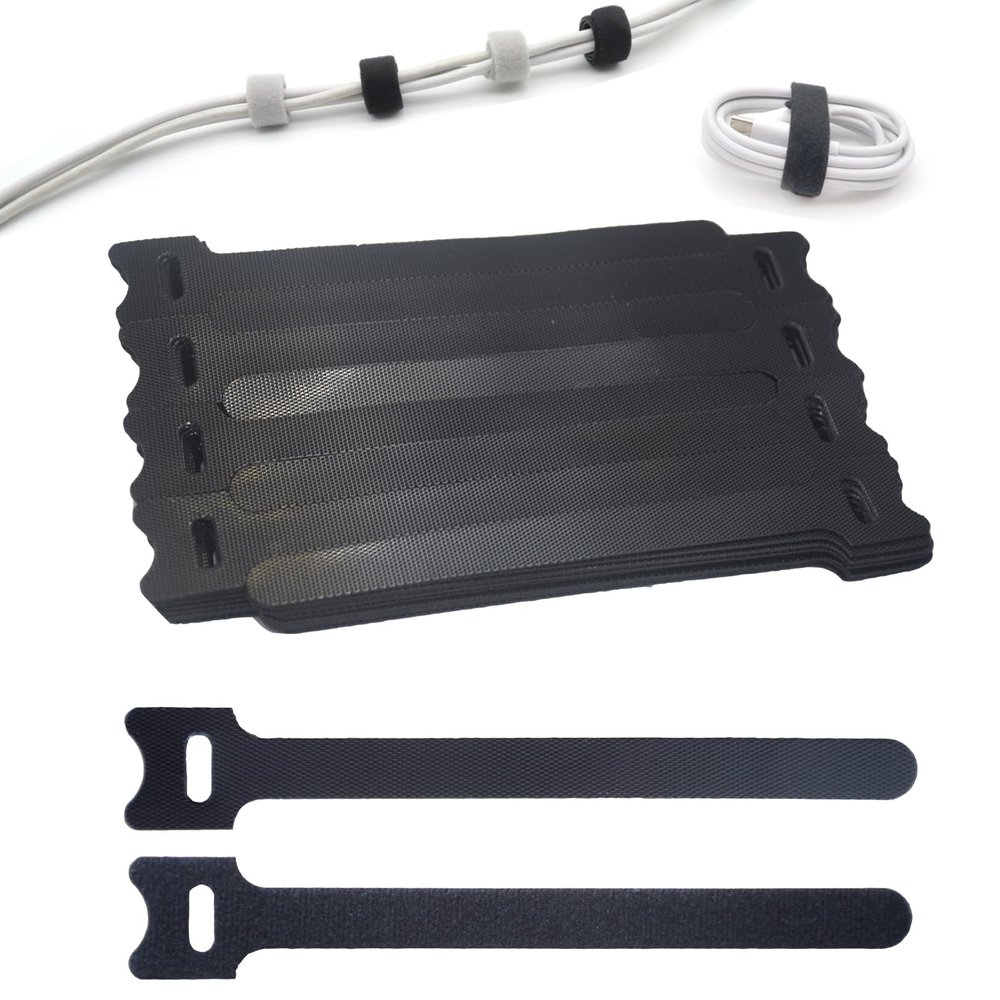 100PCS Cable Ties, 6-Inch Reusable Cord Organizer, Multifunctional Wire Organizer, Perfect for Cable Management in the Home, Office and Garden