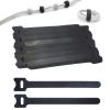 100PCS Cable Ties, 6-Inch Reusable Cord Organizer, Multifunctional Wire Organizer, Perfect for Cable Management in the Home, Office and Garden view 1