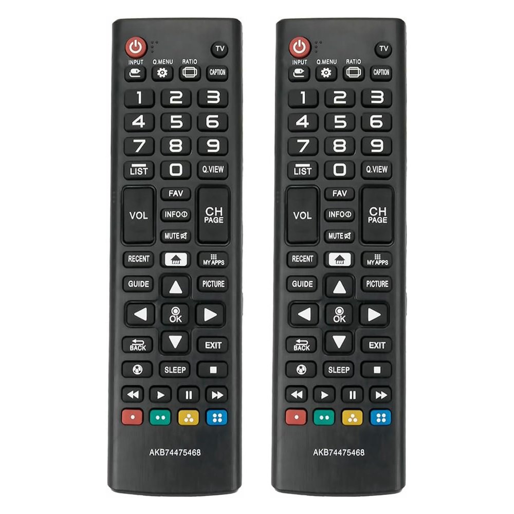 (2 Packs) WINFLIKE AKB74475468 Remote Control Replace for LG TV 42LF5850DE 42LF5850SE 42LF585TDE 55LF5850SE 60LF5850 60LF5850SE 32LF5850 55LF5850 60LB5800 32LF585B 32LF585D 42LF585T 32LF585BDE