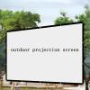 Indoor Projector Screen 60-200 Inch Movie: Foldable Projection Screens 4K HD 4:3/16:9 Hanging Wall Portable Anti-Crease Home Theater, Outdoor Movie Screen Portable for Camping(16:9,60 inch screen) view 3