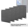 120mm*120mm PVC Fan Cover, Dust Proof Storage Bag, Heat with Computer Chassis Fan, for Speaker and Electrical Products(5Pcs) view 2