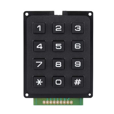 SUNGOOYUE Keyboard Modules, 3x4 PC Keypad Keyboard Module External Keypad, for MCU, Portable Numeric Keypad Modules