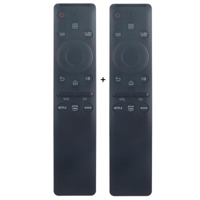 (2 Packs) WINFLIKE RM-L1593 Universal Remote Control Replace for Samsung LED QLED UHD SUHD HDR LCD Frame Curved HDTV 4K 8K 3D Smart TVs KU6290 KU6270 KU7000 RU7100 Q60T TU8000 TU8200 TU8300