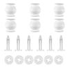 6 Packs Soft Damping Balls Rubber Damper Anti-drop Pins Kits Mounting Buckle Compatible With 3 Cameras And Similar Models view 2