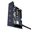 GAOSHA 19/20Pin 3.5" Soft Drives Bay USB Front Panel 2 Port USB3 and 2 Port USB3.2 5Gbps Expansion Adapter for Desktop view 4