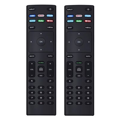 2PCS XRT136 Replaced Remotes Control -ALLIMITY- Compatible with Vizio Smart TV XRT136 Remote Control PQ75-F1 D40f-F1 V555-G1 PQ65-F1 M558-G1 M557-G0 V405-G9 E75-F2 D50x-G9 D24f-F1 D65x-G4