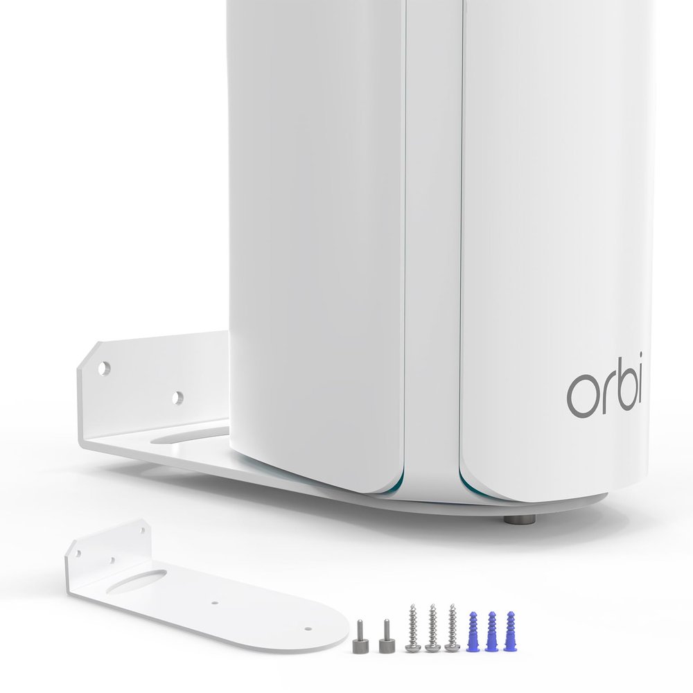 Wall Mount for Orbi 770 Series Tri-Band WiFi 7 Mesh System (RBE770/RBE772/RBE773/REB970/REB870) and 370 Series (RBE372),1 Pack