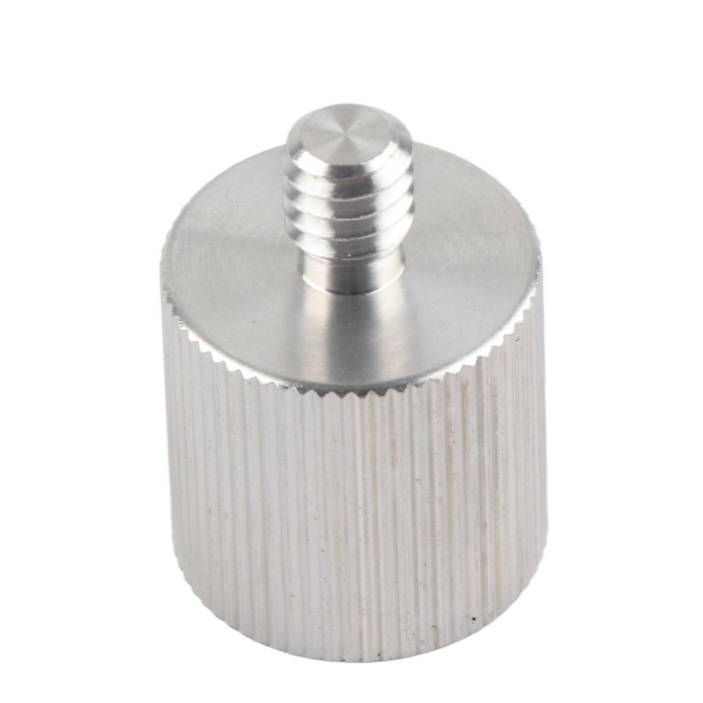 lasr Leveller Tripod Adapter Conversion Connector 5 / 8in To 1 / 4in Adapter Screw,Sturdy Level Tripod Converter Head,Aluminium Alloy Tripod Screw Adapter Thread Bracket Accessory
