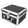 2.5in Hard Drive Storage Box, 20 Bays Double Security Lock, Shockproof with Sturdy Handle, EVA Material Buffer Pad, Convenient Handle,Black view 3