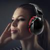 ARTIBETTER Noise Reduction Ear Muffs for Drummers, Hearing Protection Headset, Anti-Noise Earmuffs for Drum Set Practice, Sound Insulation over-Ear Design, Portable and Comfortable (Black) view 3