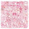 100 Pcs Coquette Bows Stickers Cute Aesthetic Pink Bow Sticker for Adults Women Pink Bows Vinyl Waterproof Stickes for Water Bottles Laptops Phone Luggage Guitar view 1