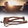 Beufee Camera Harness for Photographers, Universal Adjustable Leather Camera Shoulder Harness Strap for DSLR Cameras DV (Brown-right shoulder) view 4