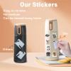 100 Pcs Funny Cat Stickers Cute Cat Meme Sticker for Adults Funny Animal Vinyl Waterproof Stickers for Water Bottles Laptops Phone Luggage Guitar view 4