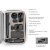 Action 5 Pro/4/3 Carrying Case, Carrying Case with Water Compact EVA Hard Shell Carrying Bag for Action 5 Pro/4/3 (Black) view 2