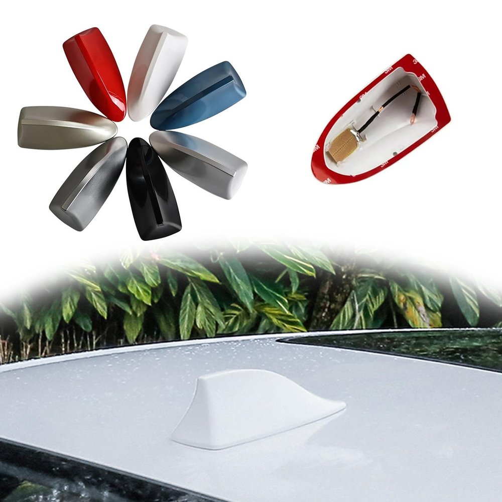 EZNMVG Shark Fin Antenna Cover,Fit for Nissan Rogue 2017-2020,Car Shark Fin Antenna,Shark Fin Antenna Cover,Automobile Accessories Decoration