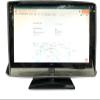Black Nylon Dust Cover Compatible with Monitor-22 inch LED, Keyboard and CPU Tower. Set of 3 pieces, Anti-Static, Double Stitched and Waterproof Computer Dust Covers by Perfect Dust Cover LLC view 2