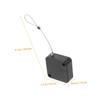 OSALADI 3pcs Safety Cable Theft Box Retractable Cable Holder Lock Telescopic Theft Wire Case view 2