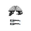 64 Color 3D Rotary Tweeter Compatible with Mercedes Benz GLC-Class W253 2016 2017 2018 2019 2020 2021 3D Rotary Tweeter Ambient Light view 3