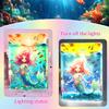 Childrenlive Mermaid Night Light Ambient Lamp, Bedside & Desk Decor for Girls, Portable Night Light & Dreamy Desktop Ornament, Mermaids Gift for Girl/Mermaids Fans (Mermaid) view 2