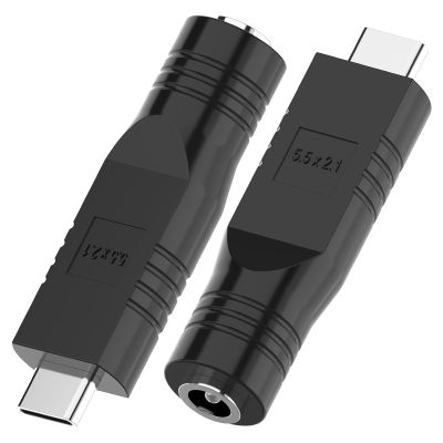 Hilictokt 2 Pack Starlink Mini Cable Adapter USB C Converter Male to DC Female Power Cable Adapter for Starlink Mini Accessories, Work with 20V/65W+ Type-C PD Source
