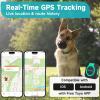 GPS Tracker for Dogs and Cats, Mini Cat & Dog GPS Tracker with Health Monitor and GPS Dog Fence, Waterproof GPS Pet Tracker, Works with Any Collar (Android and iOS Universal) view 3