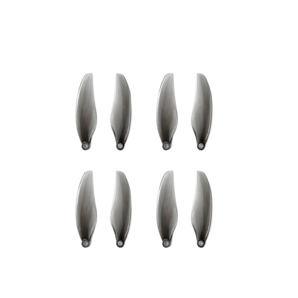 F4019-2 Compatible 4 Inch Folding Plastic Paddle with Mounting Adapter and Screw Compatible with 1503 1505 Brushless Motors 4 Pairs