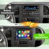 Car Stereo Radio for Chevrolet Chevy Silverado Tahoe GMC Sierra Yukon, Android 13 2G+64G with CarPlay Android Auto Bluetooth WiFi GPS Navigation, 7 Inch IPS Touch Screen Head Unit, HD Backup Camera view 2