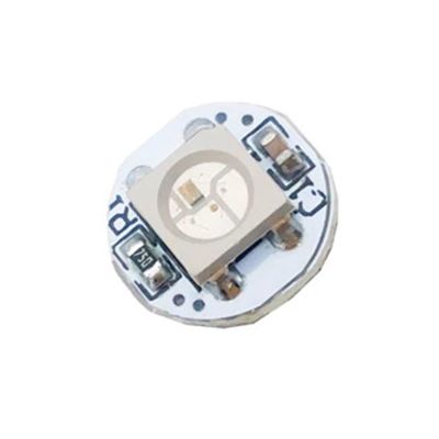 100~1000pcs WS2812B WS2812 LED Chip PCB Heatsink DC 5V 5050 RGB WS2811 IC Built-in(1000pcs,Red)