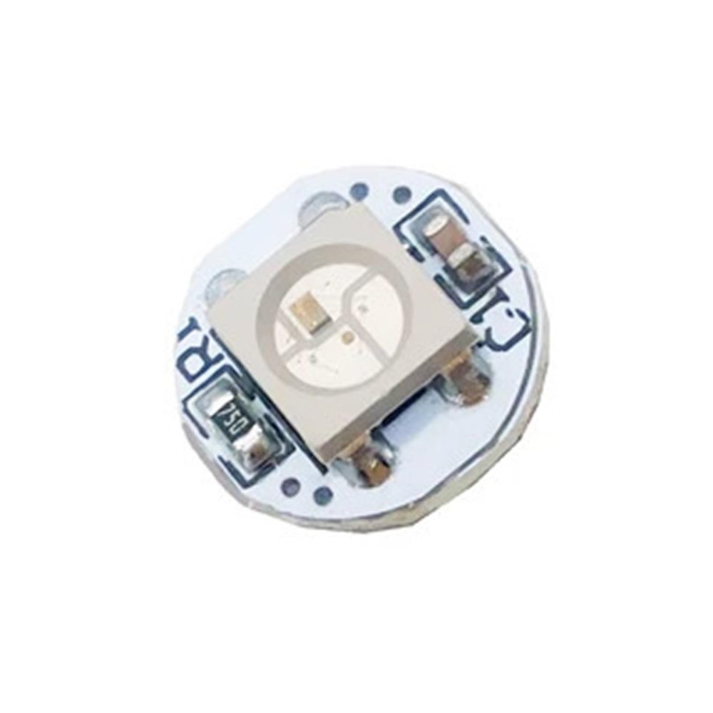100~1000pcs WS2812B WS2812 LED Chip PCB Heatsink DC 5V 5050 RGB WS2811 IC Built-in(1000pcs,Red)