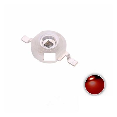 10pcs 3W Infrared 680nm 740nm 760nm 800nm 850nm 880nm 900nm 940nm 980nm 1000nm IR LED Chip for CCTV Camera Night Vision Lighting(IR 735-745nm (740nm))