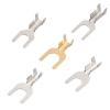 100pcs Fork-Shaped Cold-Pressed Crimp Terminal Y-Shaped Lug 3.2mm 4.2mm 5.2mm 6.2mm 8.2mm Car Cable Wire Connector(DJ4413-3.2A) view 1