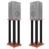 TREEYX Speaker Stand Extra Tall Speaker Stands - 20cm/ 30cm/ 40cm/ 50cm/ 60cm/ 70cm/ 80cm, Stable Surround Sound Bookshelf Racks view 1