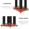 TREEYX Speaker Stand Extra Tall Speaker Stands - 20cm/ 30cm/ 40cm/ 50cm/ 60cm/ 70cm/ 80cm, Stable Surround Sound Bookshelf Racks view 4
