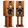 TREEYX Speaker Stand Heavy Duty Speaker Stand Set of 2, MDF Surround Sound Loudspeaker Racks with Non Slip Foot, Freestanding Bookshelf Holder view 1