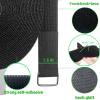 0.8in-32ft Hook and Loop Cable Straps with 50 Metal Buckles, Adjustable Fastening Straps, Reusable Free Cut Length Cord Straps view 2