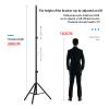 180-inch Portable Projector Screen with 3 Stand, Both Front and Back Projection, Outdoor Movie Nights with 4K HD Clarity and Lightweight Convenience view 2