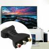 HDMI to Adapter Portable HDMI to AV Red White Yellow HDMI to AV Converter HD HDMI to AV Converter Video Audio Converter Adapter view 3