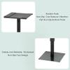 TREEYX Speaker Stand,Desktop Speaker Stand,Adjustable Height 35 to 55cm 1 Pair Speaker Shelves, for Home Theaters Professional Performance view 3