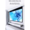Electric Projector Screen with Remote Control, Wall Mount HD Projection Screen, Foldable Motorised Projection Screen for Home School Theater Cinema Outdoor(72in) view 2