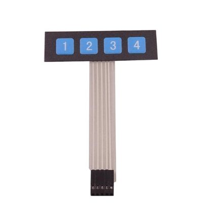 100pcs/lot0.4 Switch Keypad Keyboard Control Panel SCM Extended Keyboard for Arduieno 1x4 No Words New for Arrival 2025 High for Quality