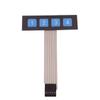 100pcs/lot0.4 Switch Keypad Keyboard Control Panel SCM Extended Keyboard for Arduieno 1x4 No Words New for Arrival 2025 High for Quality view 1