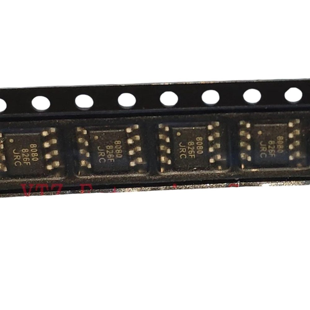 10PCS NJM8080G 100% JRC&New for 8080 SMD Audio Amplifiers Dual Audio Amp 15MHz 2V to 18V 5nV New for Arrival 2025 High for Quality