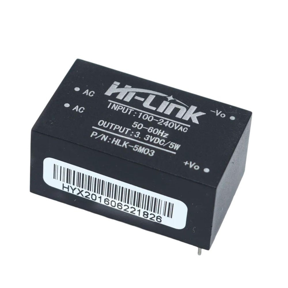 10pcs HLK-5M03 AC-DC 220V to 3.3V Step Down Buck Power Supply Module 5W Intelligent Household Switch Converter New for Arrival 2025 High for Quality