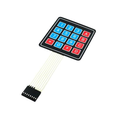 100PCS/LOT 4 * 4 Matrix Array/Matrix Keyboard 16 Key Membrane Switch Keypad for Arduieno 4X4 Matrix Keyboard New for Arrival 2025 High for Quality