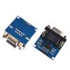 10Pcs MAX3232 RS232 to TTL Serial Port Converter Module DB9 Connector MAX232 New for Arrival 2025 High for Quality view 1