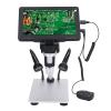 7 Inch Digital Microscope HD LCD Dispaly 1200x 12MP Soldering Microscope for Biological Observation and Watch Repair view 2
