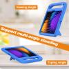 Protective Tablet Case Case Compatible with Xiaomi Pad 7/ Pad 7 Pro 11.2" Case Built-in pencil holder, Lightweight EVA Kid Friendly Shockproof Cute Protective Case, with Handle Stand Cover & Shoulder view 3