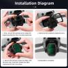 Drone Filter Set for AIR 3S CPL ND16 ND32 ND64 Circular Polarizing and Neutral Density Lens Protective Filter view 2